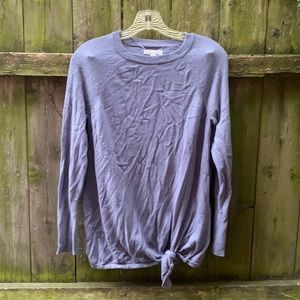 Lauren Conrad blue Tye sweater sz. S